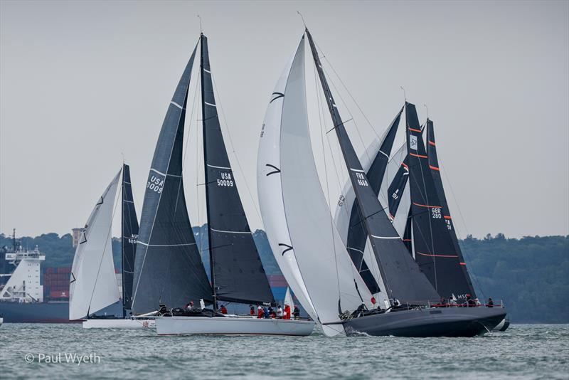 Teasing machine, FRA 8668,  Privateer - Admiral's Cup Inshore Racing on Thursday - photo © Paul Wyeth / www.pwpictures.com