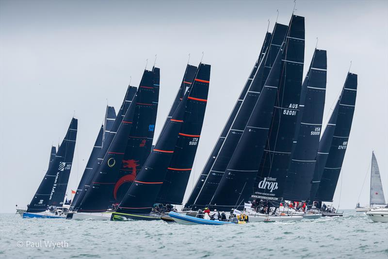 AC 1 Start - Admiral's Cup Inshore Racing on Thursday - photo © Paul Wyeth / www.pwpictures.com