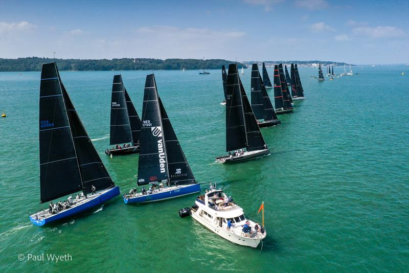 AC 1 Start - Admiral's Cup Inshore Racing on Thursday - photo © Paul Wyeth / www.pwpictures.com