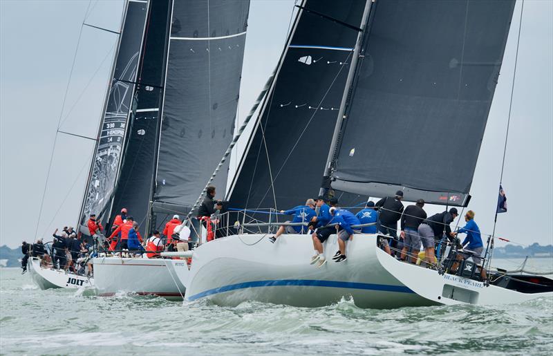 Black Pearl - Admiral's Cup Inshore Racing on Thursday photo copyright Tom Hicks / www.solentaction.com taken at Royal Ocean Racing Club and featuring the IRC class