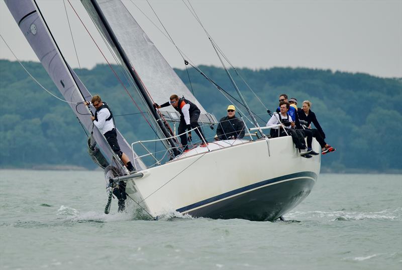 Admiral's Cup Inshore Racing on Thursday photo copyright Tom Hicks / www.solentaction.com taken at Royal Ocean Racing Club and featuring the IRC class