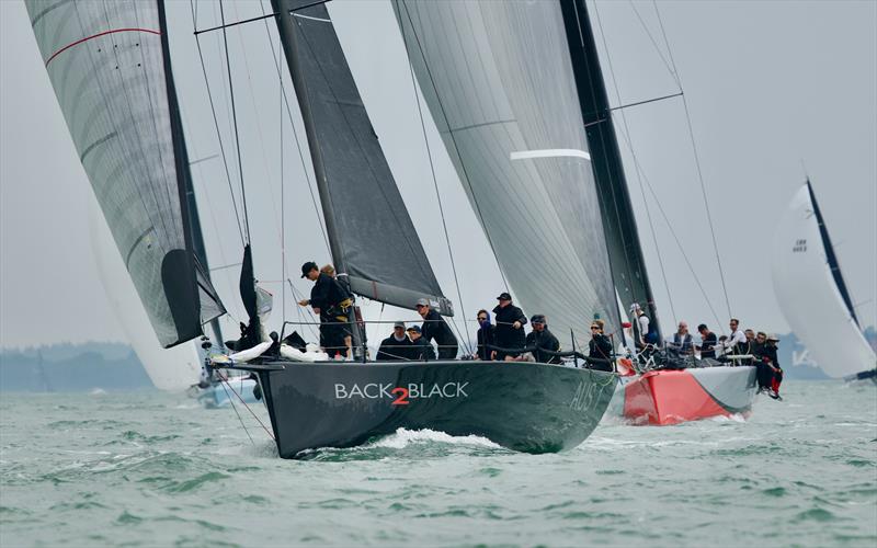 Back 2 Black - Admiral's Cup Inshore Racing on Thursday photo copyright Tom Hicks / www.solentaction.com taken at Royal Ocean Racing Club and featuring the IRC class