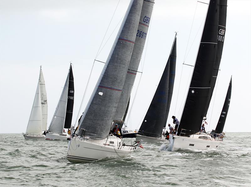 Thursday racing at Ramsgate Week 2025 photo copyright Nick Champion / www.championmarinephotography.co.uk taken at Royal Temple Yacht Club and featuring the IRC class