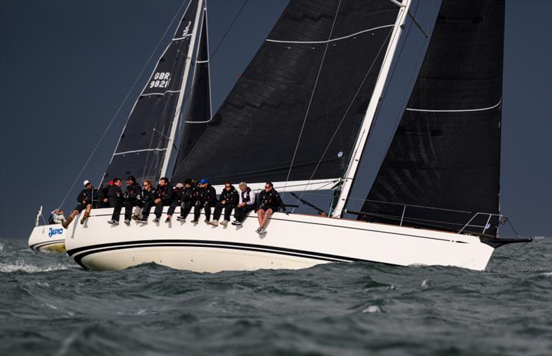 Apocalyptic conditions during an evening race in July at Lymington - photo © Jason Ludlow / www.jasonludlow.com