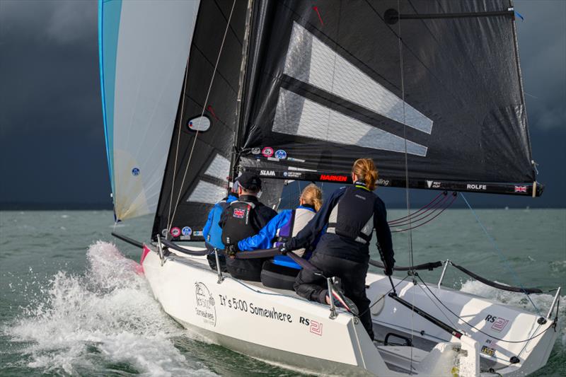 Apocalyptic conditions during an evening race in July at Lymington - photo © Jason Ludlow / www.jasonludlow.com