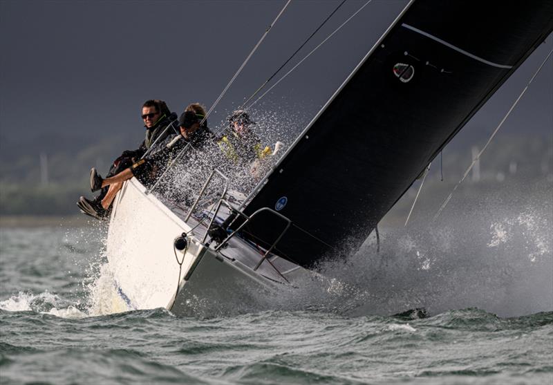 Apocalyptic conditions during an evening race in July at Lymington - photo © Jason Ludlow / www.jasonludlow.com