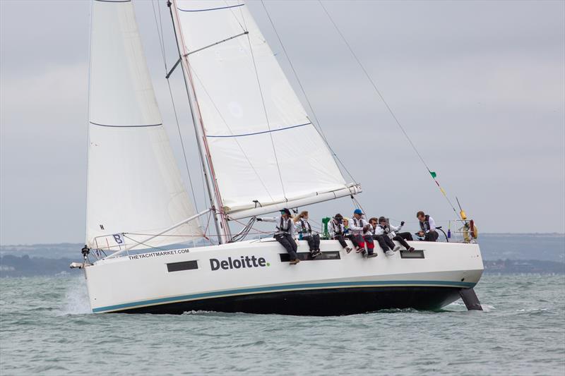 Performance Cruisers B fleet on Day 2 of Cowes Week 2025 photo copyright Martin Augustus / www.sailingimages.co.uk taken at Cowes Combined Clubs and featuring the IRC class
