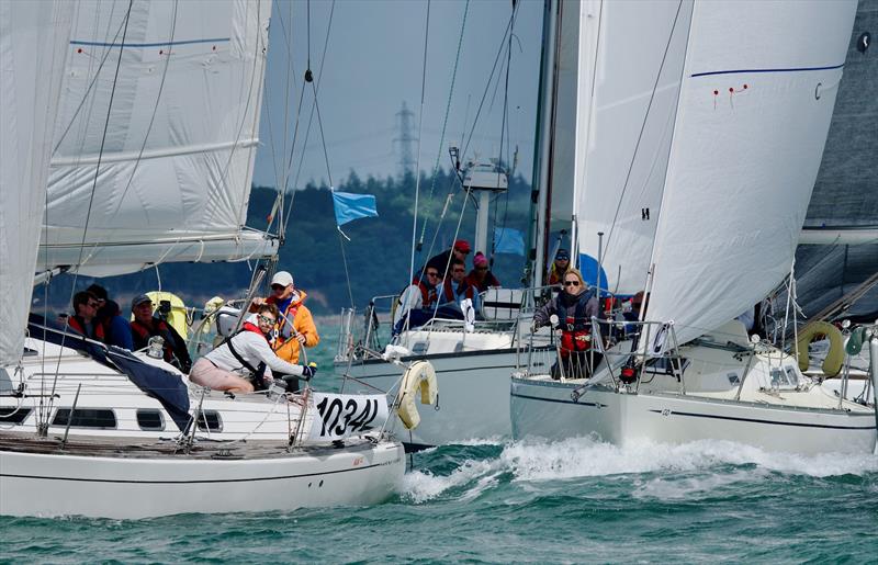 Ladies Day (Tuesday) at Cowes Week 2025 photo copyright Tom Hicks / www.solentaction.com taken at Cowes Combined Clubs and featuring the IRC class