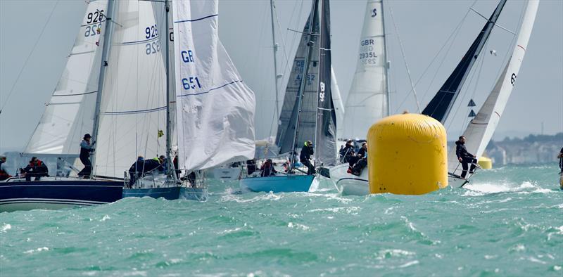 Tuesday (Day 4) at Cowes Week 2025 photo copyright Tom Hicks / www.solentaction.com taken at Cowes Combined Clubs and featuring the IRC class