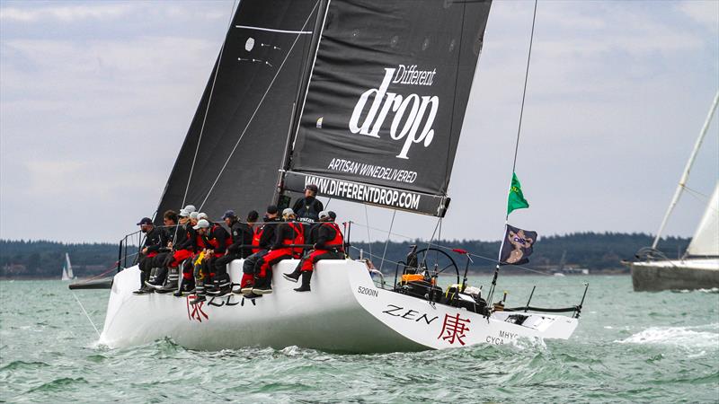 Zen - AC1 -  start Rolex Fastnet Race - July 26, 2025 - Cowes photo copyright Richard Gladwell - Sail-World.com/nz taken at Royal Ocean Racing Club and featuring the IRC class