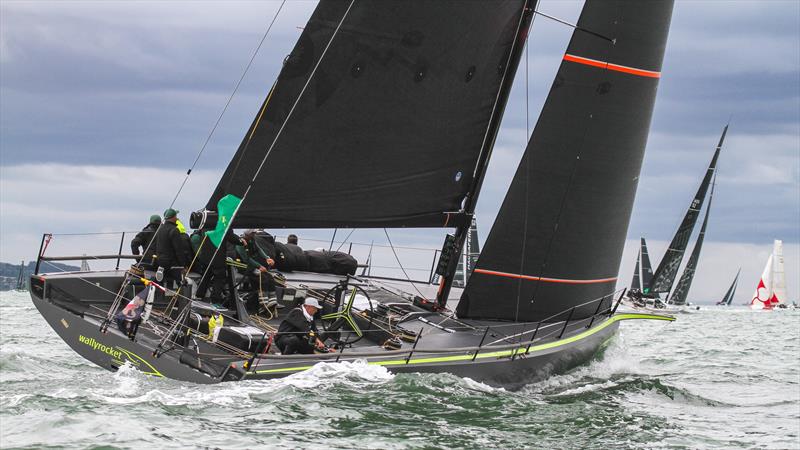 Django WR51 (WallyRocket 51) - AC1 -  start Rolex Fastnet Race - July 26, 2025 - Cowes photo copyright Richard Gladwell - Sail-World.com/nz taken at Royal Ocean Racing Club and featuring the IRC class
