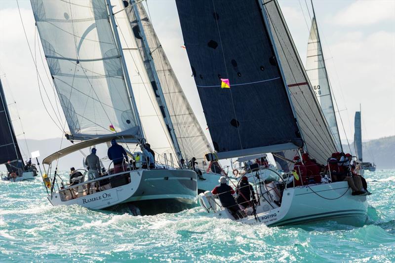 Close cruising competition - 74 Islands Distillery Airlie Beach Race Week photo copyright Andrea Francolini / ABRW taken at Whitsunday Sailing Club and featuring the IRC class