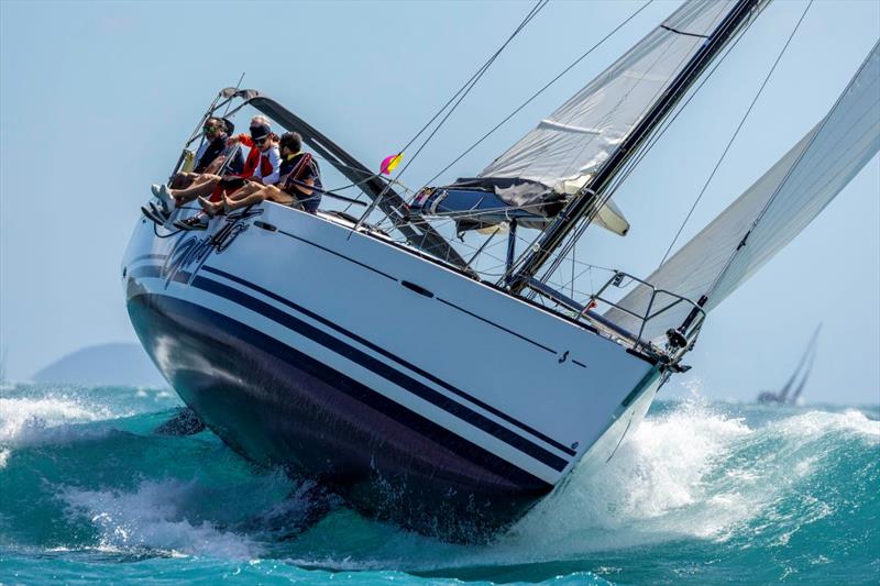 Sailing with 'Gusto' - 74 Islands Distillery Airlie Beach Race Week photo copyright Andrea Francolini / ABRW taken at Whitsunday Sailing Club and featuring the IRC class
