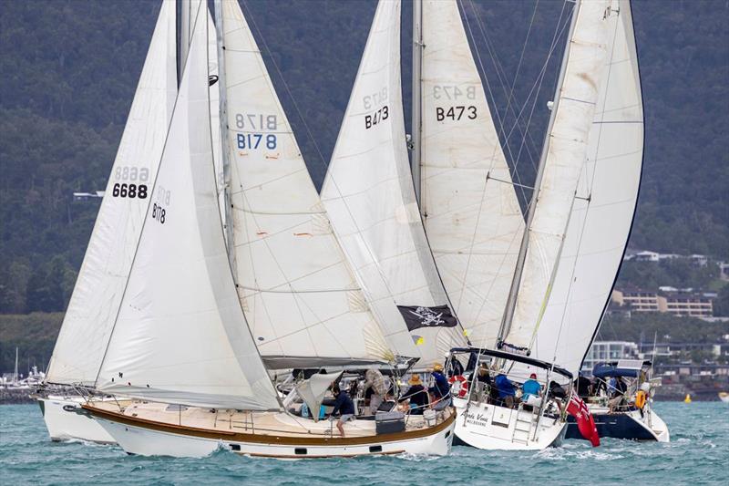 Performance Cruising logjam - 74 Islands Distillery Airlie Beach Race Week photo copyright Andrea Francolini / ABRW taken at Whitsunday Sailing Club and featuring the IRC class
