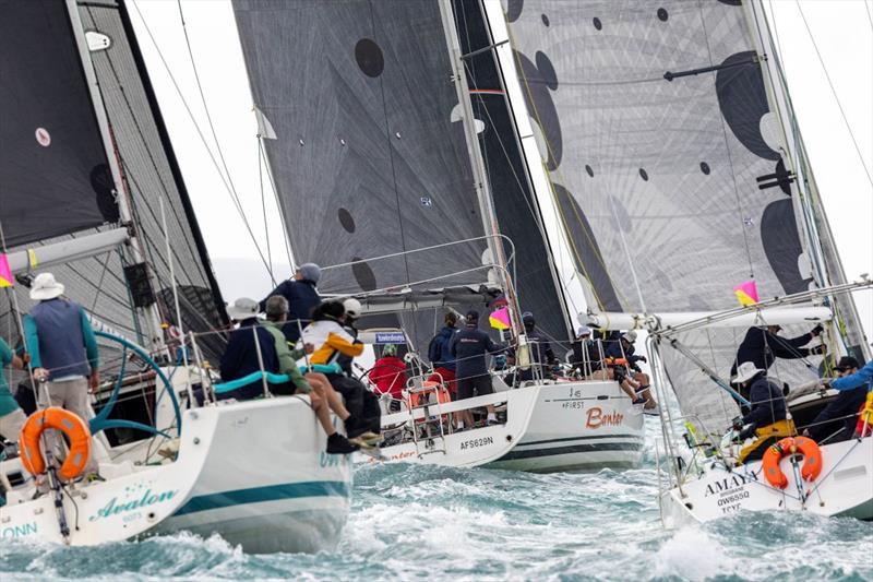 Performance Cruising close encounters - 74 Islands Distillery Airlie Beach Race Week photo copyright Andrea Francolini / ABRW taken at Whitsunday Sailing Club and featuring the IRC class