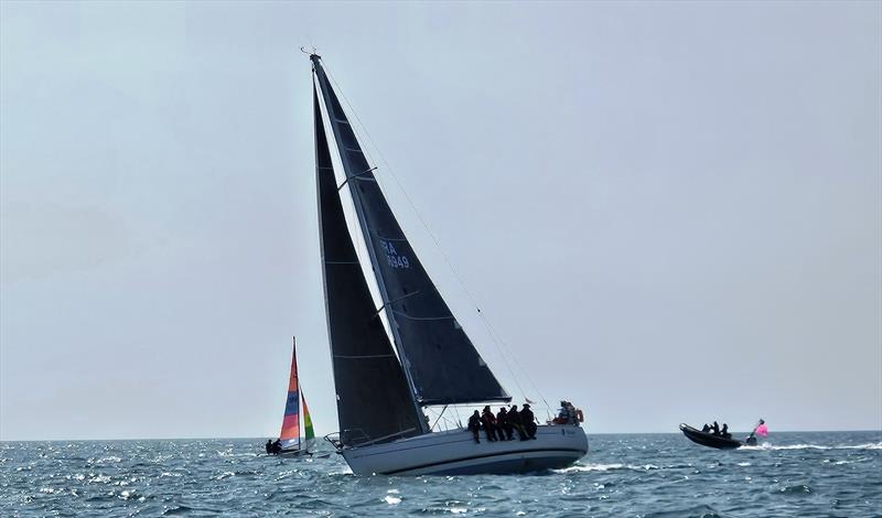 Karibario during the Citco Round Jersey Race 2025 photo copyright RCIYC(Jersey) taken at Royal Channel Islands Yacht Club and featuring the IRC class