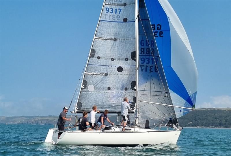 Overall IRC champions 'Katabatic' - Cardigan Bay Regatta at New Quay YC photo copyright Tilly Andrews taken at New Quay Yacht Club and featuring the IRC class