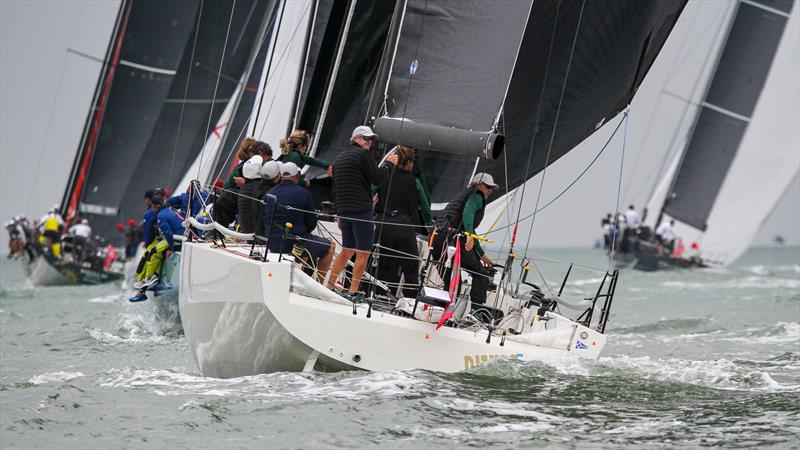 AC1 (50fters) -  Inshore Racing - 2025 Admirals Cup - Cowes - July 2025 photo copyright Richard Gladwell - Sail-World.com/nz taken at Royal Ocean Racing Club and featuring the IRC class