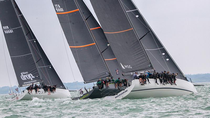 AC1 (50fters) - Inshore racing - 2025 Admirals Cup - Cowes - July 2025 photo copyright Richard Gladwell - Sail-World.com/nz taken at Royal Ocean Racing Club and featuring the IRC class