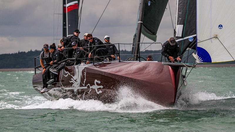 AC1 (50fters) - Inshore racing - 2025 Admirals Cup - Cowes - July 2025 photo copyright Richard Gladwell - Sail-World.com/nz taken at Royal Ocean Racing Club and featuring the IRC class