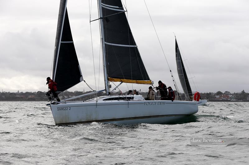 Foggy Dew in the 2022 Winter Series Race 4  photo copyright Dave Hewison taken at Ocean Racing Club of Victoria and featuring the IRC class