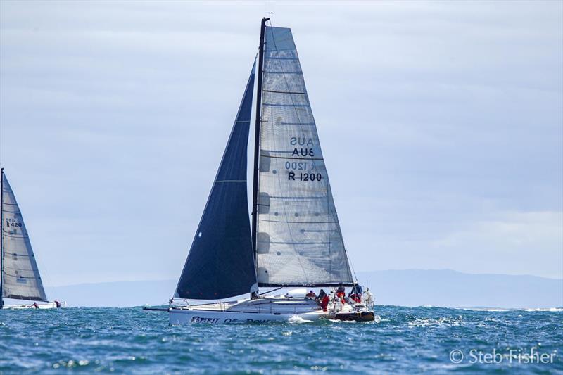 Spirit of Downunder photo copyright Steb Fisher taken at Ocean Racing Club of Victoria and featuring the IRC class