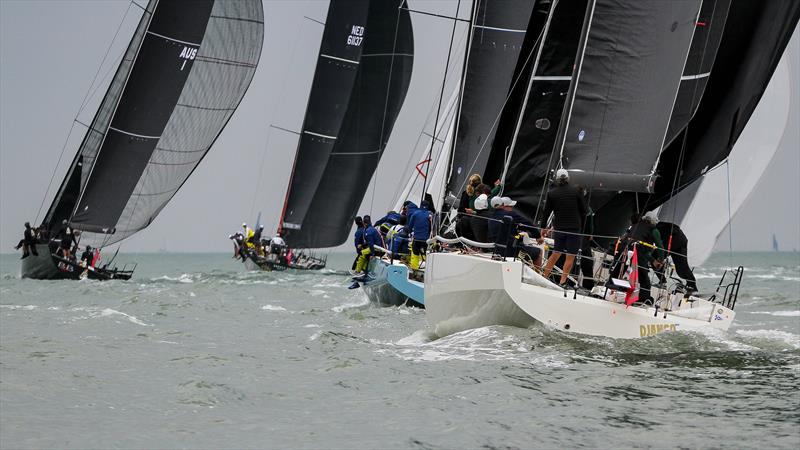 Django JPK (ITA) - AC2 - Admirals' Cup - Inshore Race - Day 2 - July 22, 2025 photo copyright Richard Gladwell / Sail-World.com/nz taken at Royal Ocean Racing Club and featuring the IRC class