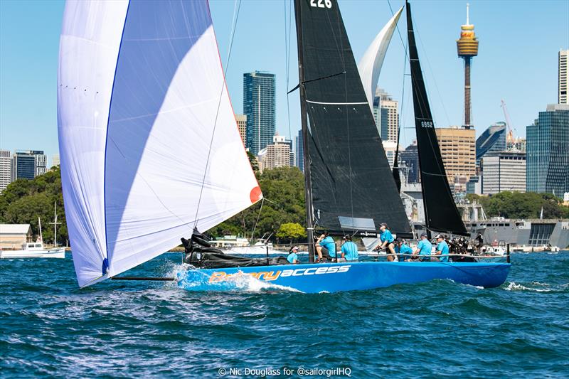 Botany Access are on top after the first weekend of racing at the LGT Wealth Management Australia Cup photo copyright Nic Douglass for @sailorgirlhq taken at Cruising Yacht Club of Australia and featuring the IRC class