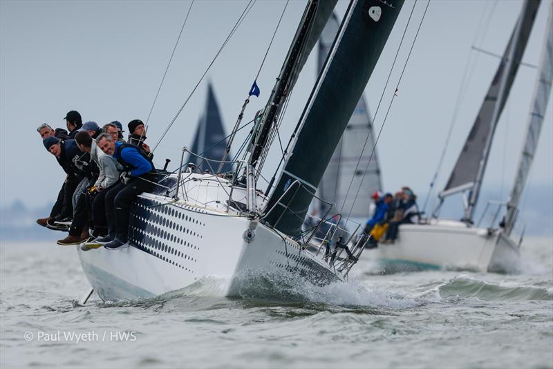Hamble Winter Series 2025 Race Week 2 - Njord, GBR 3061 - photo © Paul Wyeth / HWS