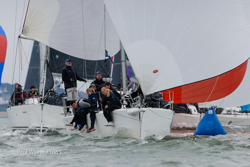 Hamble Winter Series 2025 Race Week 2 - Jeroboam, GBR 8541 photo copyright Paul Wyeth / HWS taken at Hamble River Sailing Club and featuring the IRC class