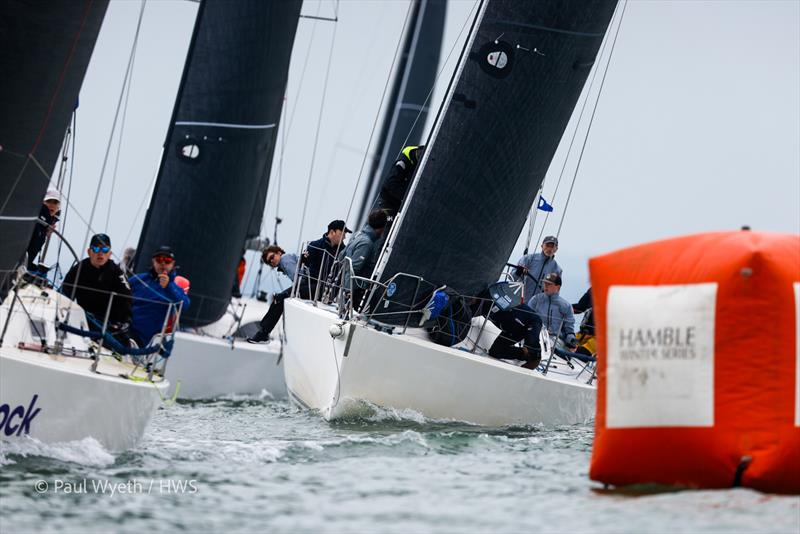 Hamble Winter Series 2025 Race Week 2 - Jukebox, GBR 9091 - photo © Paul Wyeth / HWS