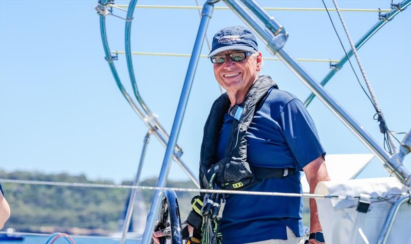 Wings owner Ian Edwards - Sydney to Auckland Ocean Race 2025 - photo © Salty Dingo