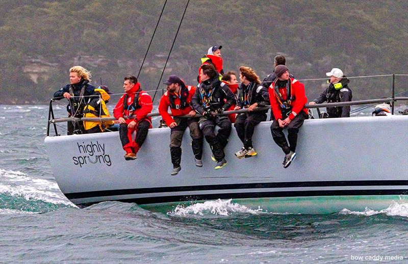 Highly Sprung crew - photo © Bow Caddy Media