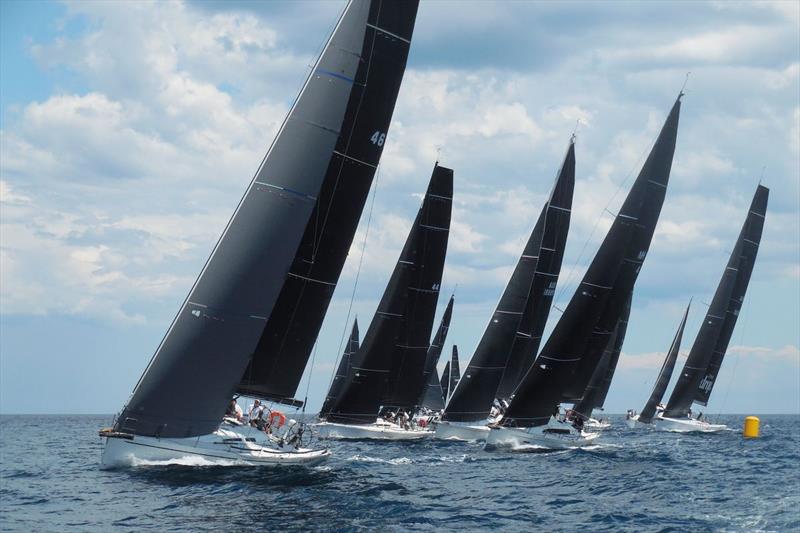 Off the start in last year's Premier Division photo copyright MHYC taken at Middle Harbour Yacht Club and featuring the IRC class