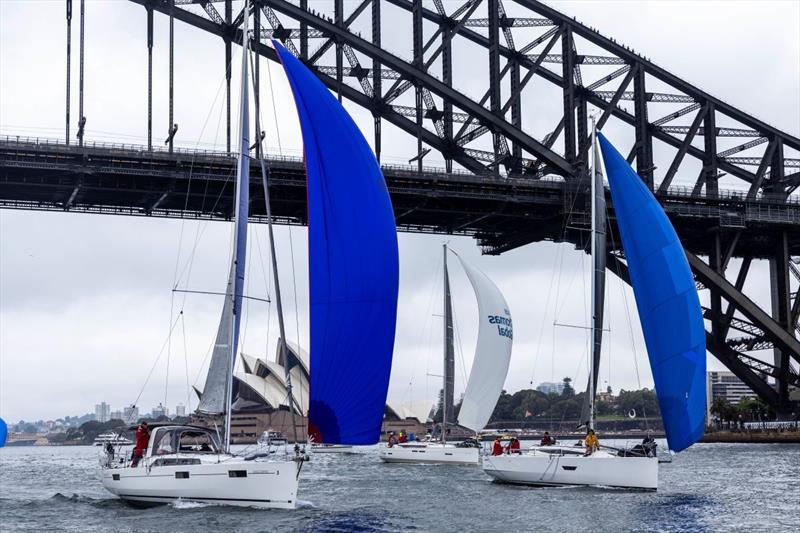Seven Islands Race is competitive and fun photo copyright Andrea Francolini, MHYC taken at Middle Harbour Yacht Club and featuring the IRC class