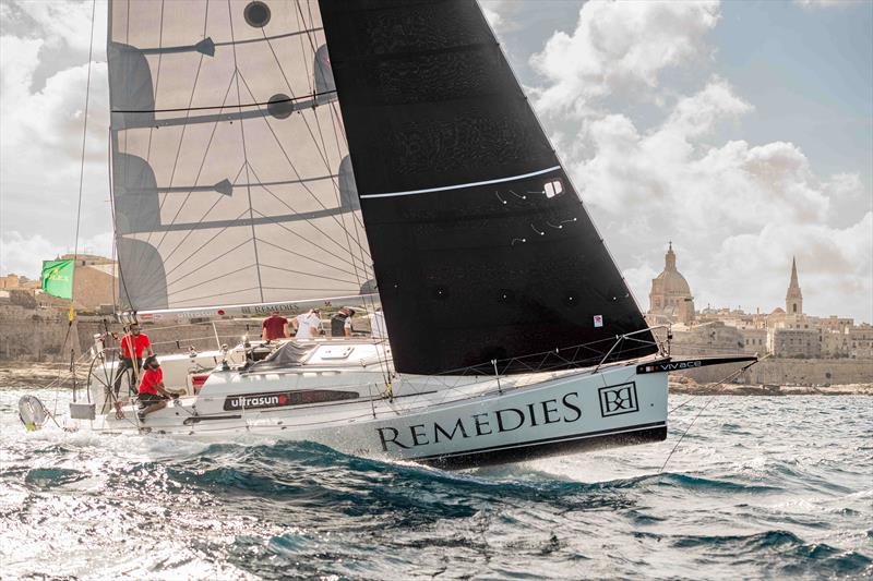 Vivace during the 46th Rolex Middle Sea Race photo copyright Kurt Arrigo / Rolex taken at Royal Malta Yacht Club and featuring the IRC class