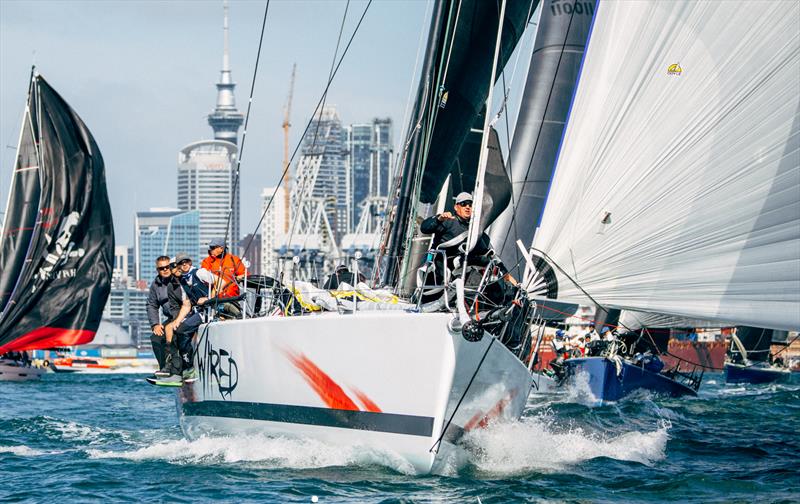Wired - Start - PIC Coastal Classic - October 24, 2025 photo copyright Suellen Hurling taken at New Zealand Multihull Yacht Club and featuring the IRC class