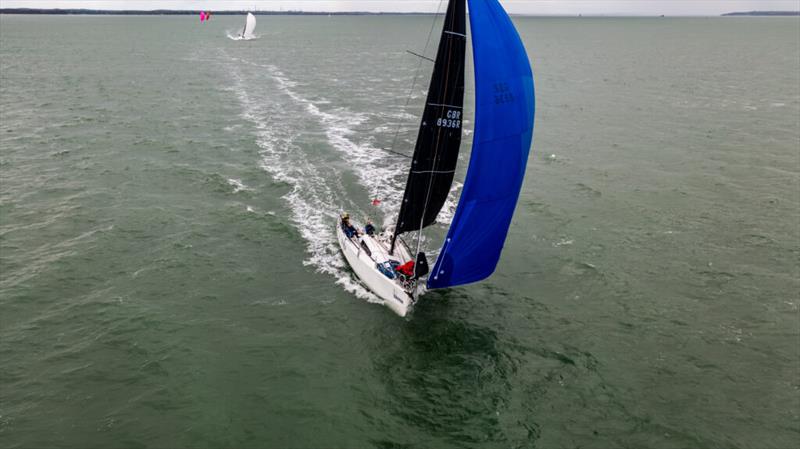 2025 Solent Super Series Round 2 at Yarmouth photo copyright PKC Media  taken at Royal Solent Yacht Club and featuring the IRC class