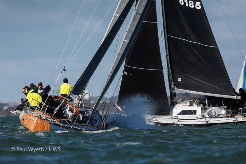 Whooper, GBR - Hamble Winter Series 2025 Race Week 4 - photo © Paul Wyeth / HWS