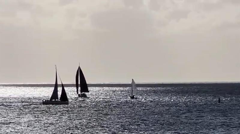 Pwllheli Autumn Challenge Series Finale - The fleet rounding the mark at the West End - photo © Mark Thompson