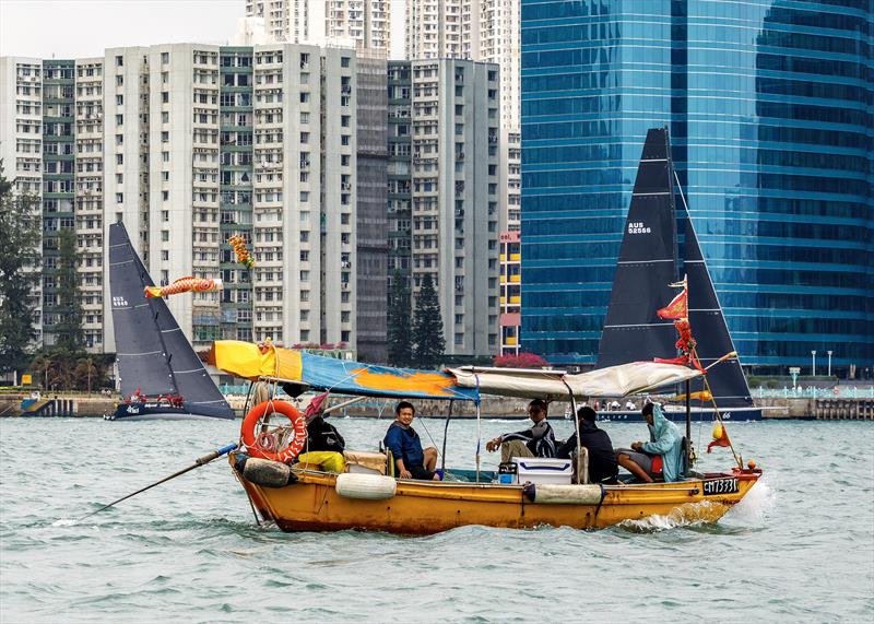 Hong Kong to Vietnam Rally 2025. Local spectator boat - photo © RHKYC / Guy Nowell