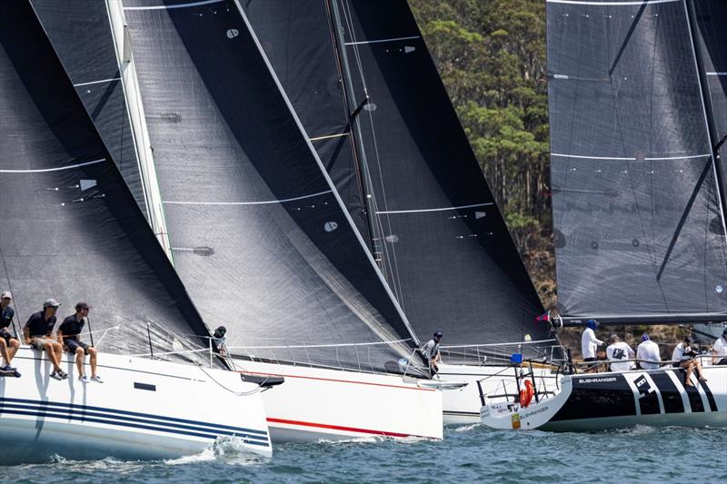 Aggressive ORC Division 1 start -  - Pantaenius Pittwater Regatta - photo © Andrea Francolini / RPAYC