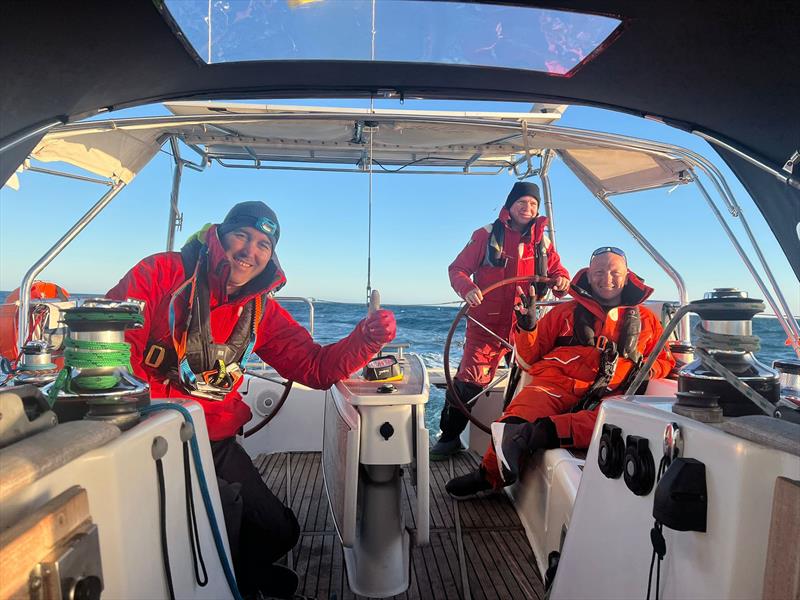 All is well onboard Joan Lorraine as the sun rises on Day Two of the Westcoaster - photo © Joan Lorraine 