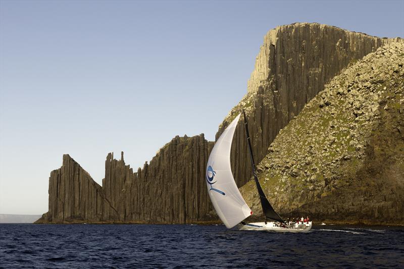 No Limit - Rounding Tasman Island - Day 4 - Rolex Sydney Hobart Race - December 29, 2025 - photo © CYCA | Andrea Francolini