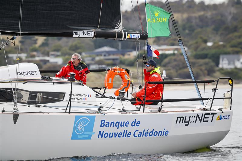 Michel Quintin & Yann Rigal (FRA) - BNC - my::Net - Day 6 - Rolex Sydney Hobart Race - December 30, 2025BNC - my::Net - Day 6 - Rolex Sydney Hobart Race - December 30, 2025 - photo © Salty Dingo