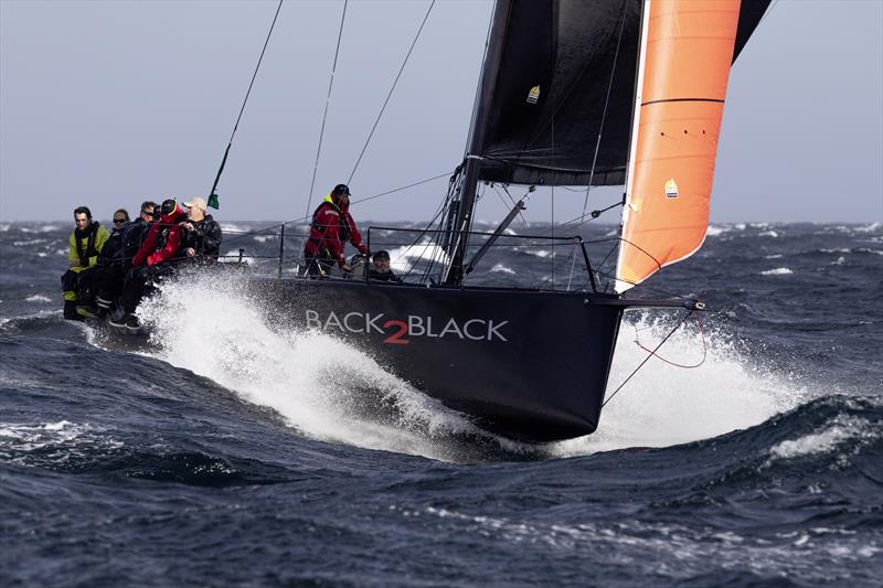 Back 2 Black (AUS) - Rounding Tasman Island - Rolex Sydney Hobart Race - December 29, 2025 - photo © Andrea Francolini