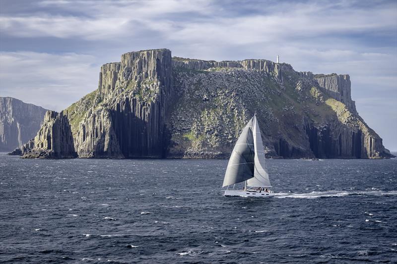 Alithia (AUS) - Rounding Tasman Island - Rolex Sydney Hobart Race - December 29, 2025 - photo © Kurt Arrigo