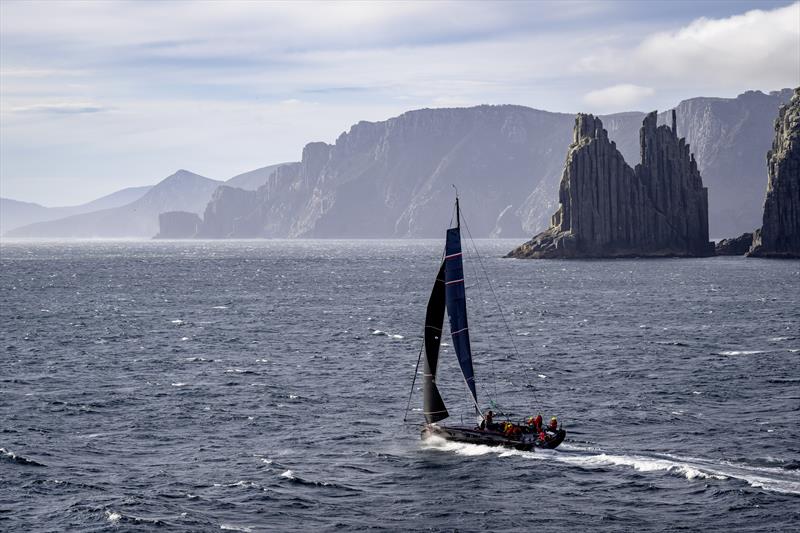 Scarlett Runner (AUS) - Rounding Tasman Island - Rolex Sydney Hobart Race - December 29, 2025 - photo © Kurt Arrigo