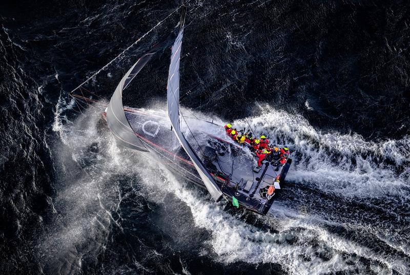 Scarlet Runner (AUS) - Rounding Tasman Island - Rolex Sydney Hobart Race - December 29, 2025 - photo © Kurt Arrigo