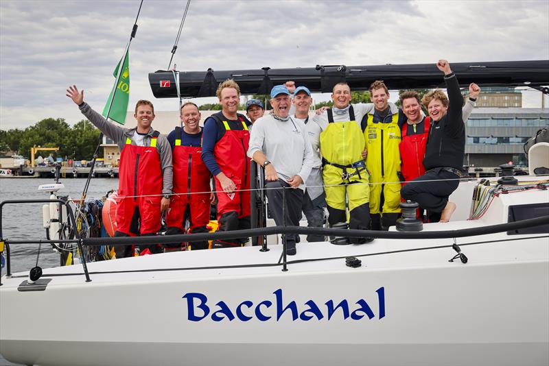 Bacchanal (USA) - Finish - Rolex Sydney Hobart Race - December 29, 2025 photo copyright Salty Dingo taken at Cruising Yacht Club of Australia and featuring the IRC class